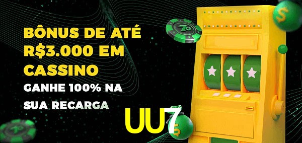 UU7 melhor bônus de depósito