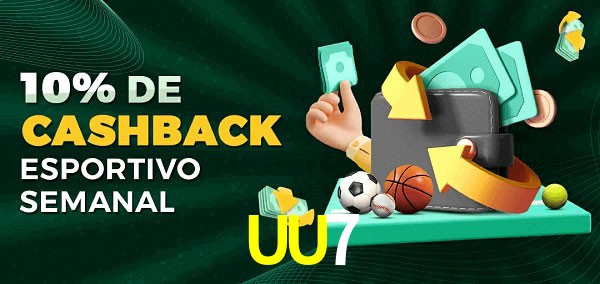10% de bônus de cashback na UU7